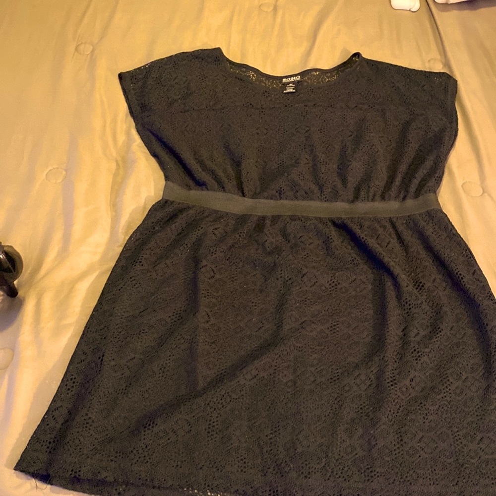 Black soho dress